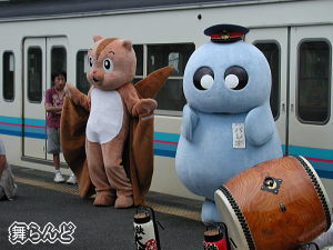 踊るパレオくん&とぶっち