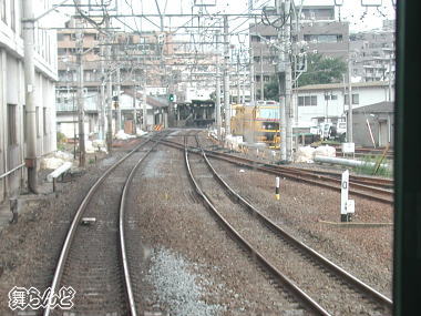 上り列車から