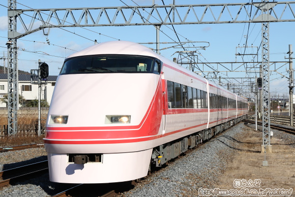 復路の試運転を行う109F（その1）