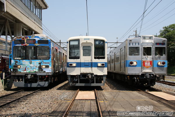 電車撮影会（5000系、東武鉄道の8506F、7505F）