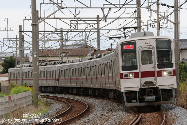 上り臨時列車　その１（11431F＋11258F／10月13日）