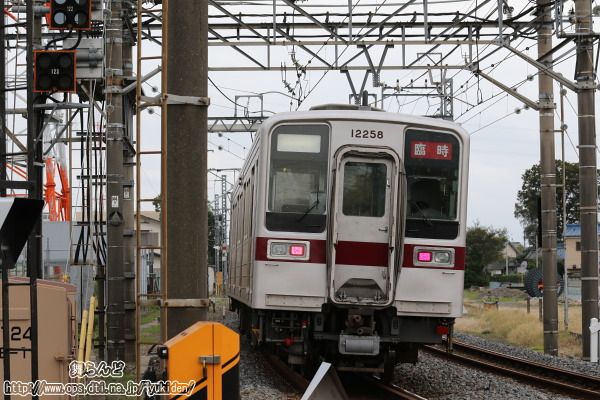 上り臨時列車　その２（11431F＋11258F／10月13日）