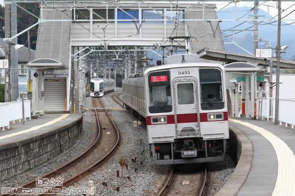 上り臨時列車（11433F＋11262F／11月4日）