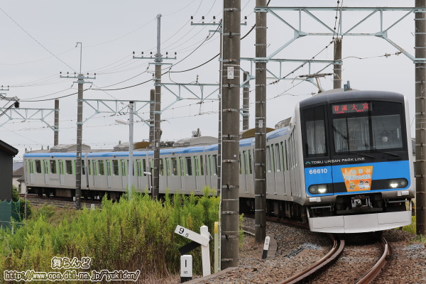 2022年秋の全国交通安全運動ヘッドマークを付けた61610F（その1）