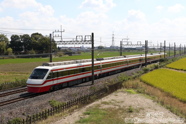東武日光線を走る試運転中の207F（復路）