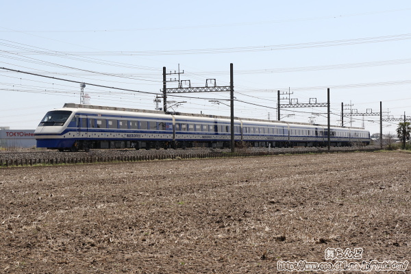 再び東武日光線を走る試運転中の205F