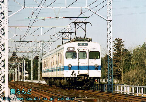 思川橋梁にて