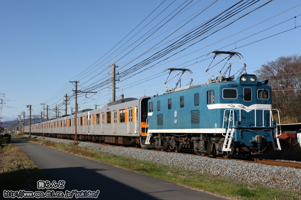 デキ302に牽引されて羽生へ向かう51008F（その１）