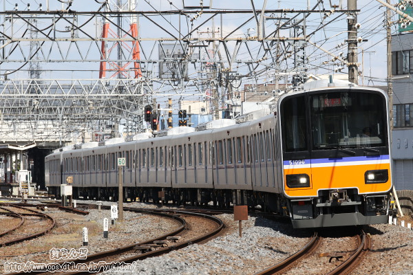 東武動物公園駅を通過した51096F