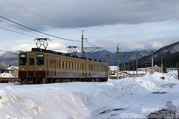 会津田島駅付近で撮影した6179F