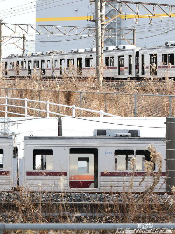 北館林に留置された6162Fと6173F（その2）