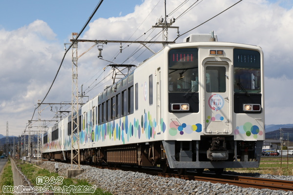 桐生線を行くスカイツリートレイン