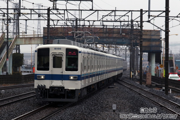 東武日光線を走る81100F