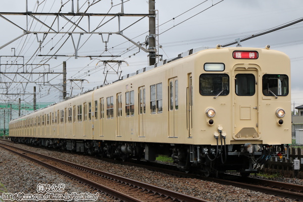 8111F臨時列車（2019年6月）