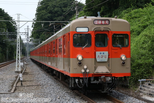 とある場所で撮影した8111F（復路）