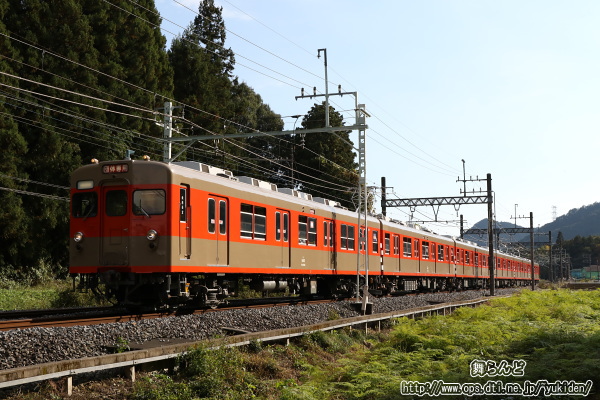 8111F転属記念回送列車ツアー団体専用列車（往路）