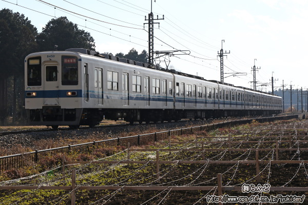 鬼怒川線を走る8150F（往路）