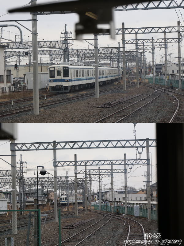 羽生の引き上げ線へ向かう8199F