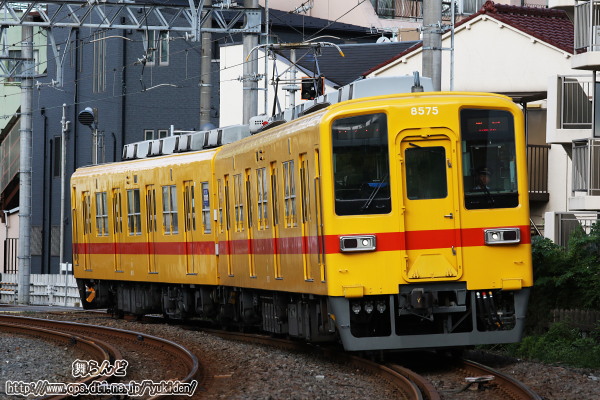 カーブ撮り（試験塗装8575F）