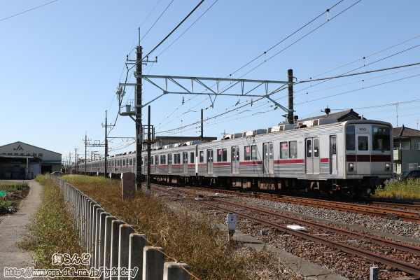 渡瀬駅に姿を見せた9101F