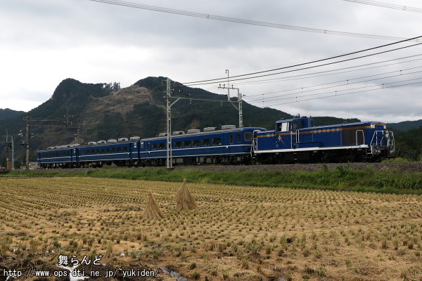 行くたびに姿を変える山とDL大樹