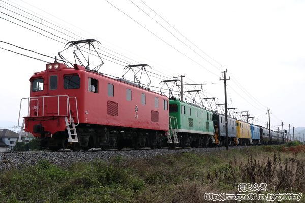 電気機関車5重連（その1）