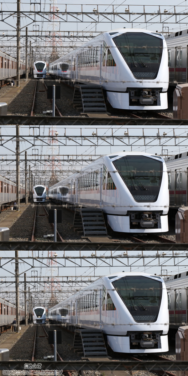 N100系構内試運転（その3）
