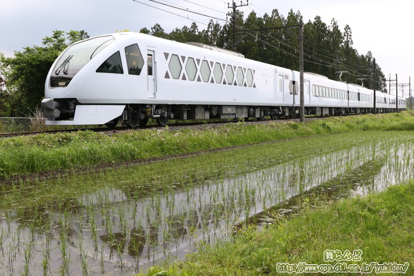 試運転中のN101編成（往路）