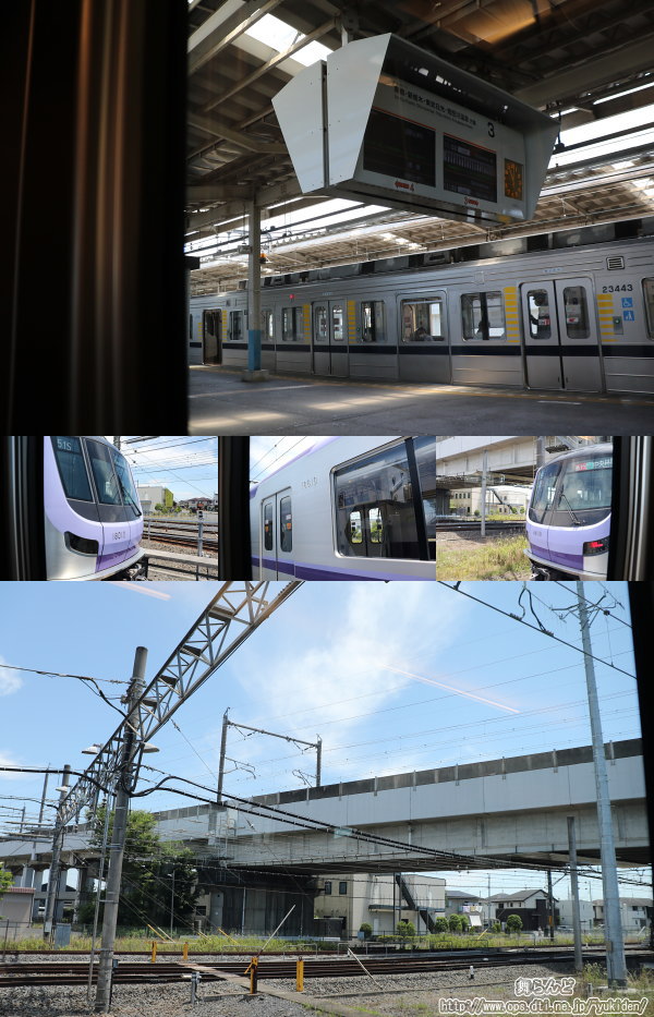 南栗橋駅到着