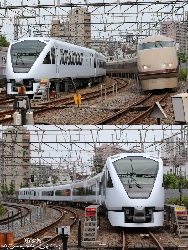 留置中のN100系（N101編成）