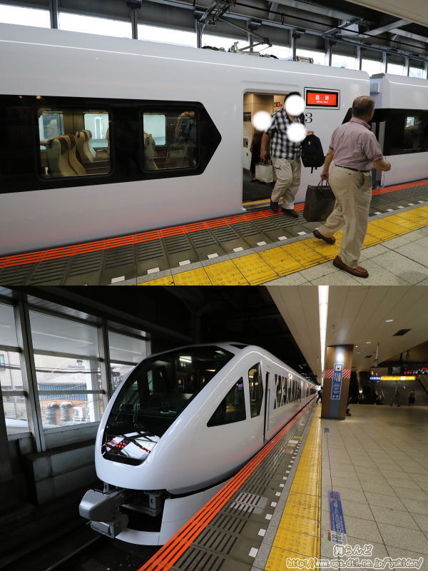 北千住駅に到着したN100系