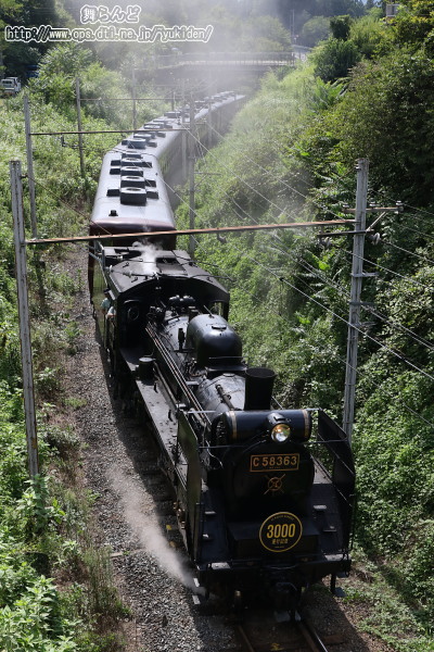 SL3000回運行記念号（復路）