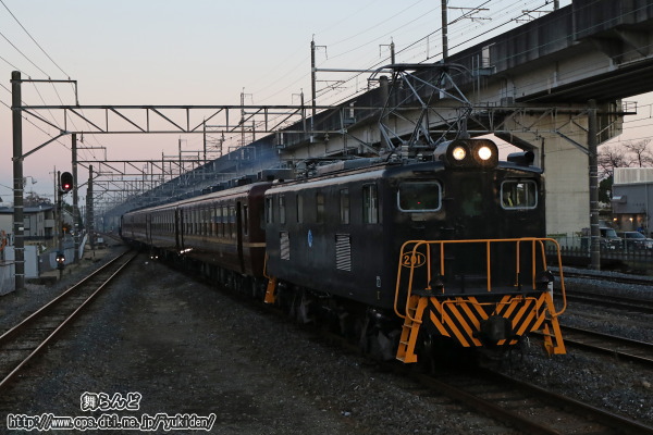 デキ201に牽引されるSLパレオエクスプレス埼玉県民の日号