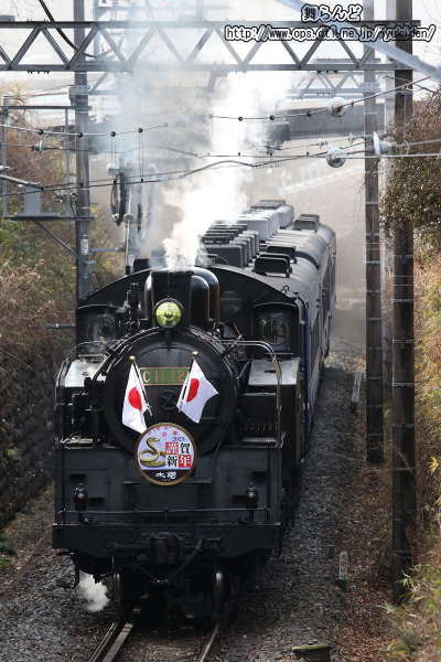 2025年初のSL大樹の運行