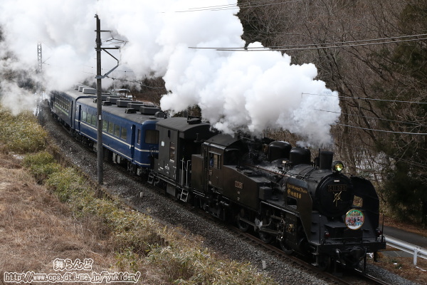 EDO WONDER TRAIN（2/19　SL大樹1号　その1）