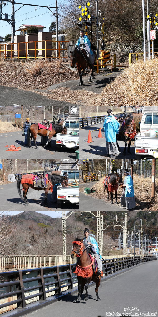 局長一騎がけ本番前（2/26　SL大樹2号）