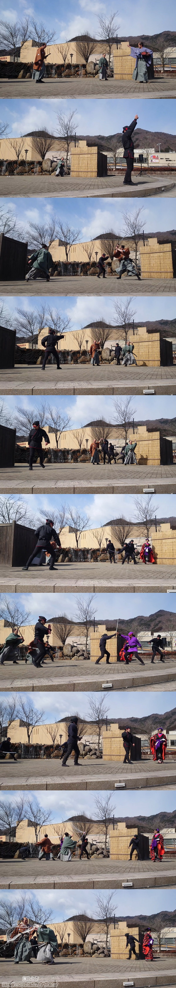 鬼怒川公園駅前広場ステージショー（その1）