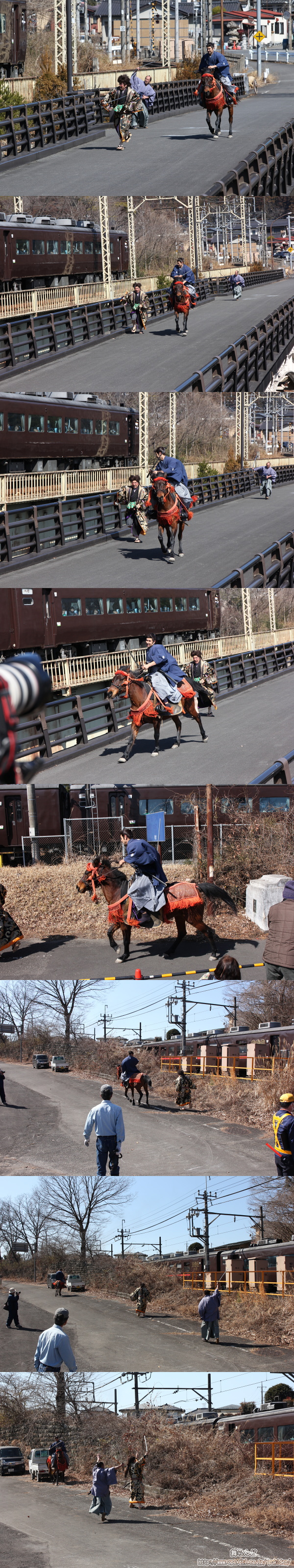 戦闘を止めてEDO WONDER TRAINの追っかけへ（3/1　SL大樹2号）