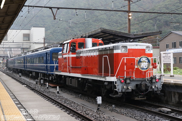 SL大樹3号、鬼怒川温泉駅到着（その２）