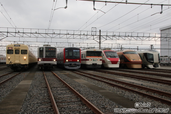 車両撮影会参加車両（その１）