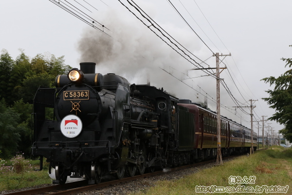初めての場所で撮影したSL鉄道開業150周年×秩父鉄道創立123周年記念号
