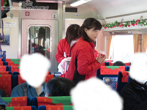 栃木県産のいちごの配布（SL大樹4号）