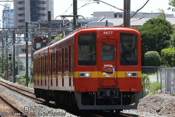 大師線の運用の為に回送される8577F
