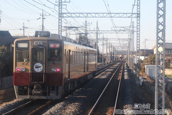 南栗橋へ回送されるリバイバルカラーの6179F