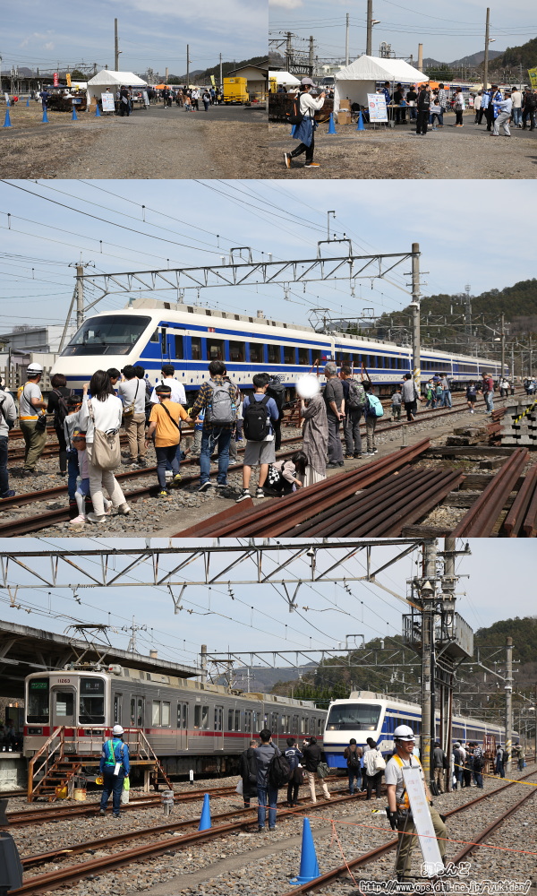 葛生駅構内の様子