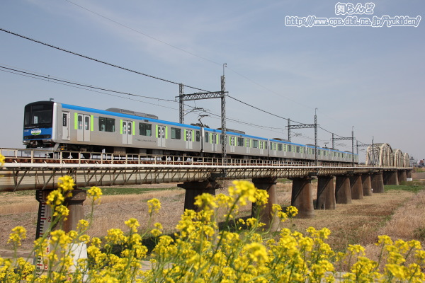 江戸川橋梁を渡る61602F