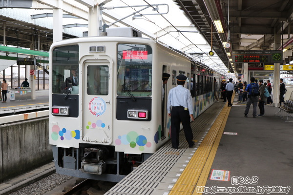 最初の臨時列車の運用に就くスカイツリートレイン