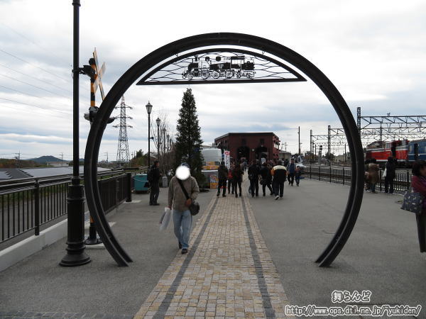 東武鉄道創立120周年記念SL感謝フェアの様子（その１）