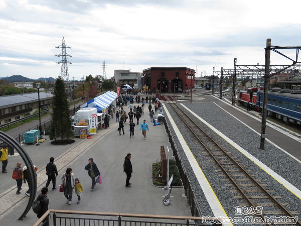 東武鉄道創立120周年記念SL感謝フェアの会場の様子（その２）
