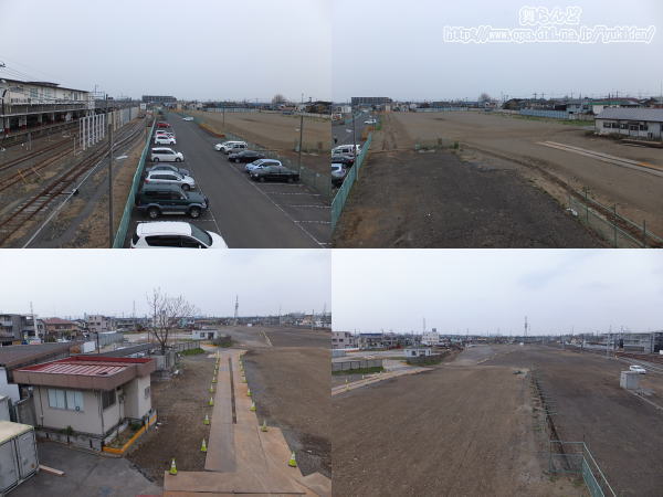 ほぼ更地となった杉戸工場（2013年3月）
